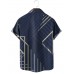 Men's Casual Fun Geometric Print Shirt 68764000X